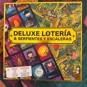 Deluxe Lotería & Serpientes y Escaleras Board Game BRAND NEW UNOPENED BOX
